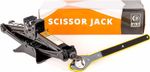 RYBO Scissor Jack 1.5 Ton to 3 Ton Lifting Jack for Car & Van Crank Speed Handle