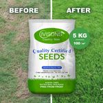 5kg Super Hard Wearing Grass Seed Front & Back Lawn Premium Durable Garden 