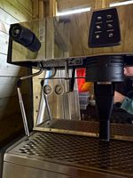 PROMAC Automatic Commercial Espresso Machine Silver/Black Steam Wand Hot Water