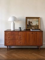 Beautiful Midcentury Vintage 1960s Compact Sideboard - DELIVERY AVAILABLE
