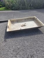 Victorian Enamel Cast Iron Shallow Sink