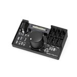 Sarini Cooling Fan Speed Knob Controller 12V 4 Pin PWM PC Case Fan Adapter Hub