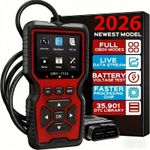 2026 V519 OBD2 Scanner Car Code Reader Check Engine Fault Diagnostic Tool OBDII