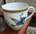 Hermes Toucans Demitasse Coffee Cup Tableware Porcelain Very good condition