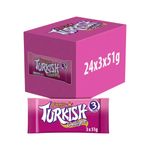 DELIVERY TOMORROW Fry's Turkish Delight Chocolate Bar 24 x 153g BB 27/06/2026