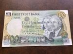 FIRST TRUST BANK £100.00  aUNC / EF  condition 10th Jan 1994 McIlroy