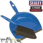 Sealey Dustpan & Brush Set Composite Sweep Sweeper Cleaning Clean Floor