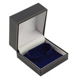Jewellers Wholesale Watch Boxes 10 x Blue Leatherette Watch Bangle C-Clip Box