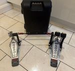 DW 9000 Double Bass Drum Pedal With Hard Case
