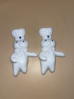Poppin' Fresh Pillsbury Doughboy Bundle Vintage 2D Figure Bundle Crafts Decor