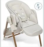 Maxi-Cosi AVA2 Folding High Chair, White/Brown with Removable Tray. Brand New