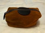 British Airways First Wash Amenity Bag Brown Zip Temperley London. Sealed.