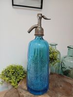 Vintage French Soda Syphon, French Collectable Glass, Kitchen Decoration