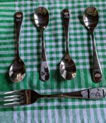 Moomin Little My Spoons x 4 Plus Fork