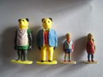 Dinky 107 Stripey The Magic Mini set of 4 reproduction figures TOP QUALITY