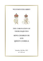 Official King Charles III Coronation Order of Service 2023 Booklet 06/05/2023