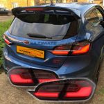 Ford Fiesta Mk8 Smoked Tint LED Rear Tail Lights Dynamic ST line Ecoboost 2017-