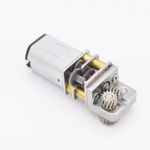 1x DC5-6V 14rpm N20 Right Angle Metal Gearbox Micro Gear Motor for 3D Printing