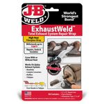 JB WELD 38572UK Exhaust-Weld 2"x72" Repair Wrap Gloves 5"x24" Aluminum Tape Kit