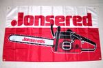 JONSERED CHAINSAW 3X5 FT BANNER FLAG CHAIN SAW