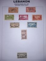 Lebanon Grand Liban 1925–26 Definitive Stamps Mixed Used Lot