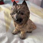 Vintage Sylvac Cairn Terrier Figure 1960s Dog Figurine Ceramic