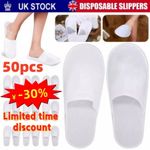 Lot 1/50/60/100/200/500/1000 Pairs Unisex Hotel Slippers Spa Shoes Disposable 