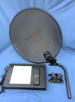 SATELLITE Dish +  Receiver with Remote + LNB