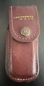 LEATHERMAN WAVE LEATHER BELT SHEATH BROWN ORIGINAL