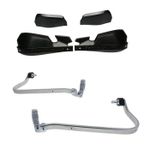 BarkBusters VPS Black Handguard & Two Point Mount Ducati Desert X 2022-2025