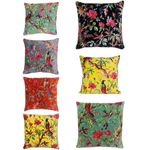 Riva Paoletti Paradise Faux Velvet Cushion Cover 50x50cm Decorative Sofa Pillow