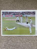 Poster The Independent Portfolio The Ashes Trent Bridge 27 August 2005