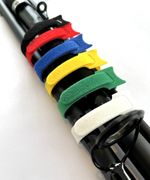10 x Fishing Rod Bands Straps Fasteners For Made Up Rods Reusable Ties
