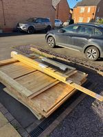 10 x 8 shiplap shed brand new