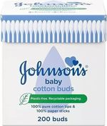 Johnson's Pure Cotton Buds, 200 Buds Fast & Free Delivery