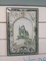 Vintage Lord Of The Rings Wood Wall Plaque Athena Jimmy Cauty