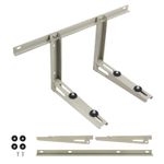 Air Conditioner Wall Bracket 100kg Galvanised Steel Accessories Condensing Unit