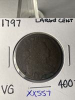 EXTREMELY VERY RARE 1797 LARGE CENT IN VERYFINE  Condition XX557