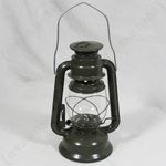 Olive Green Camping Lamp - Lantern Kerosene Paraffin Oil Military US Army Style