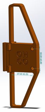 Concealed Hinge Mounting Plate JIG - Blum, Hafele, Klug