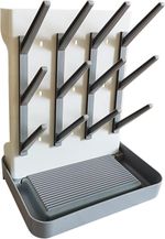 Vertical Baby Bottle Drying Rack | Large Capacity baby bottle holde | Space-Savi