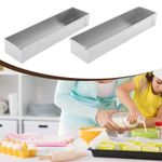 Cheesecake Pan Rectangular Cake Pan 304 Stainless Steel Removable Side Opening