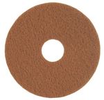 Tan Polishing Floor Pad sizes 14'' 15'' 16'' & 17'' for Scrubber Drier