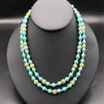 Vintage Trifari Necklace Alfred Philippe ELECTRA Faux Turquoise 1962 MCM Choker