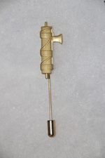 BRITISH UNION OF BUF OSWALD MOSLEY UNIFORM TIE PIN GILT
