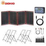 200W 12V Portable Folding Solar Panel Kit For Car/Caravan/Power station/Camping