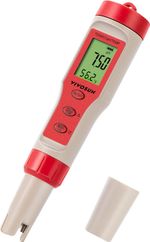 VIVOSUN 3-in-1 Digital pH Meter with ATC, ±0.1 pH Accuracy Water Quality Tester