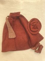 Vintage Sindy 1960s Autumn Days Outfit Excel. Condition Cloak Hat Boots No Doll