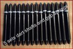 1-10 Sets 48mm Medium Dart Shafts Stems Black White Blue Red & Flight Grip Rings