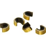 Saunders Brass Nok Set ( Medium) Hunter Black 12-14 Strand - pack of 5
